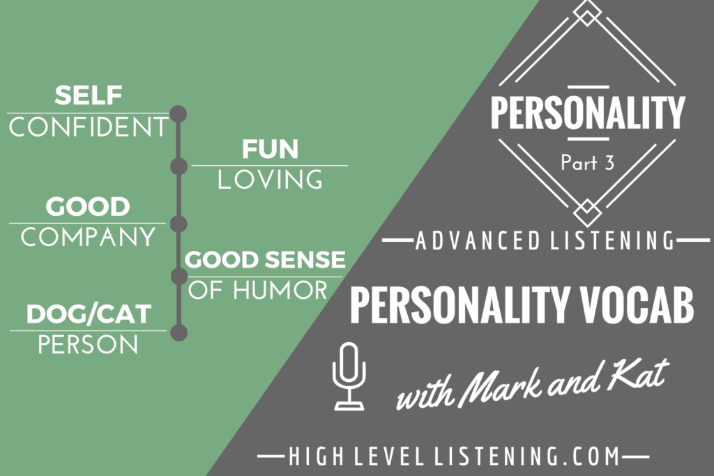English Listening Practice Personality Vocabulary3