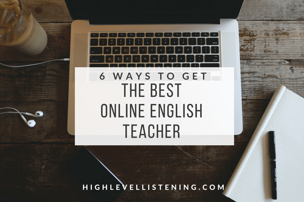 How to find a great Online English Teacher