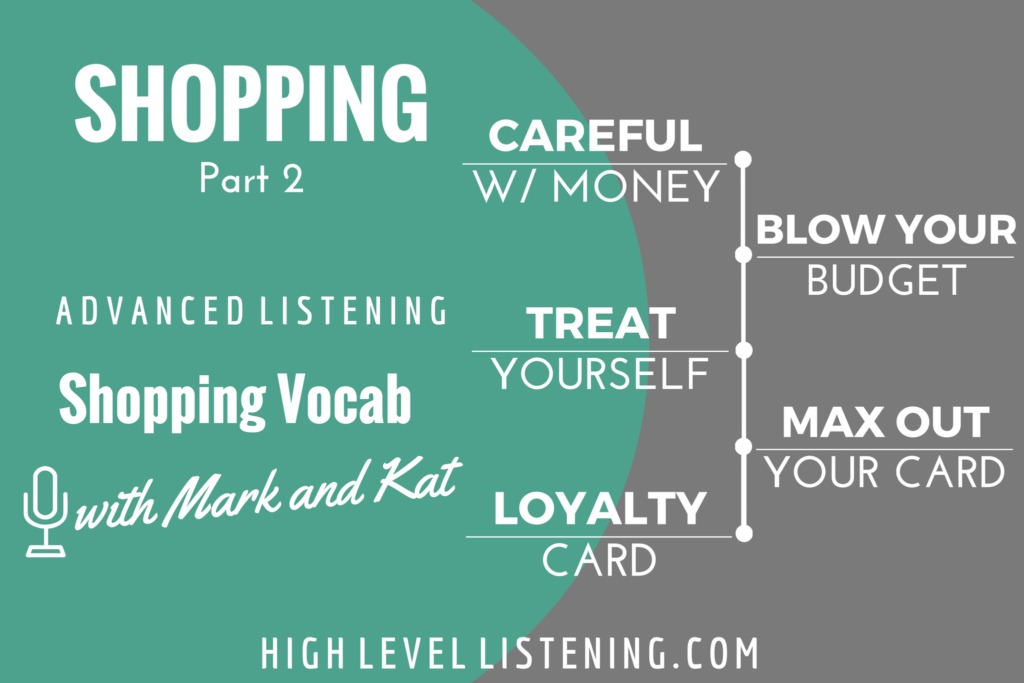 English Listening Practice Shopping Shopping 2