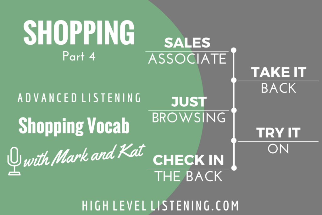 English Listening Practice Shopping Shopping 4
