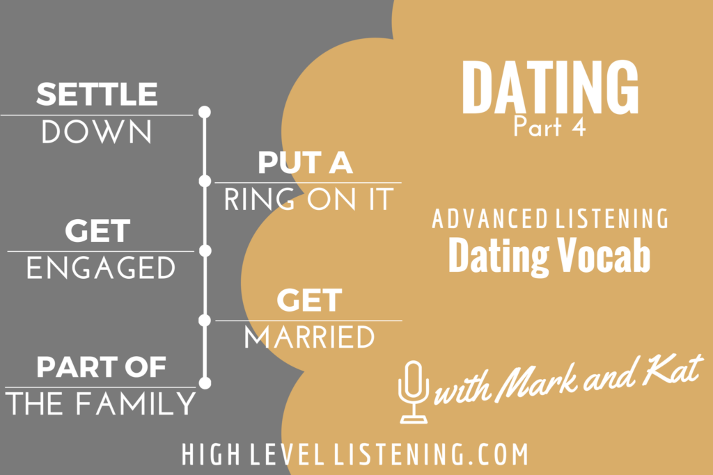 Dating Vocabulary for English Learners 4