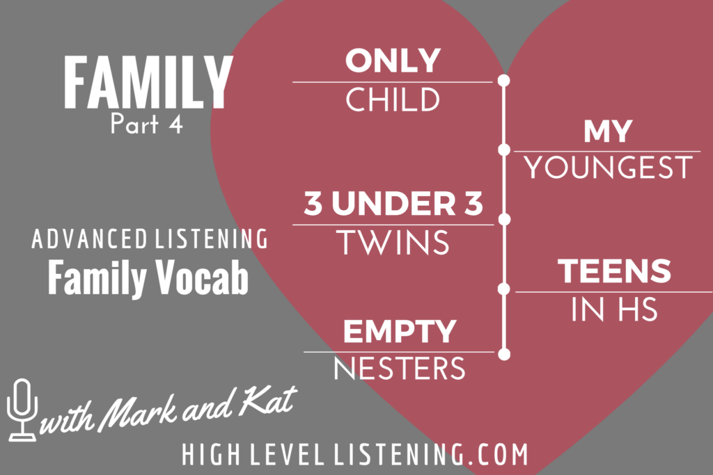 Advanced ESL listening Practice for Adults Family Vocabulary 4