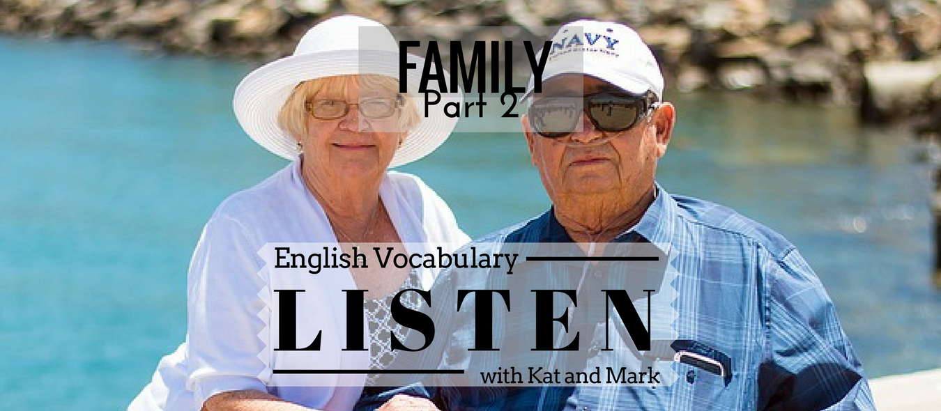 English Listening Practice Family Vocabulary 2