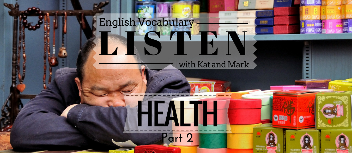 English Listening Practice Health Vocabulary 2