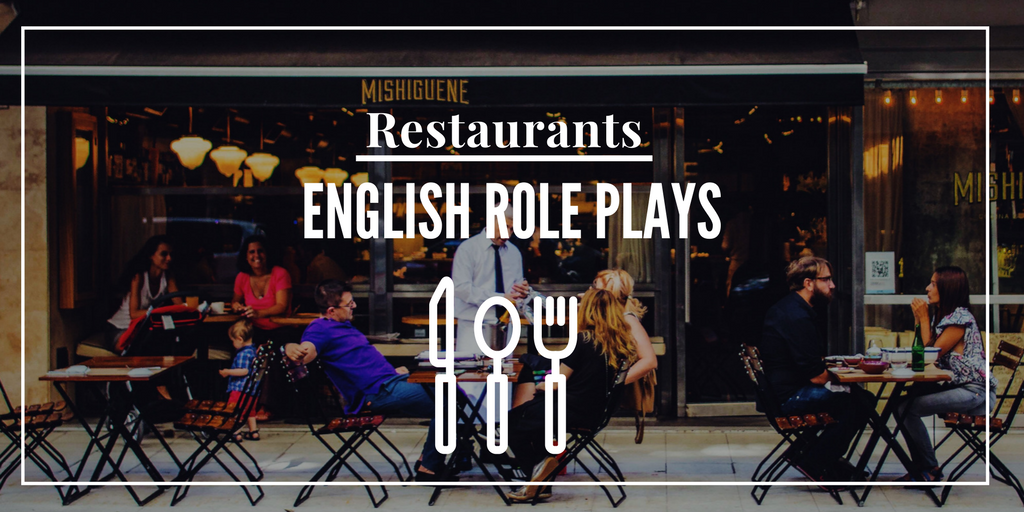Restaurant Role Play with Listening for English Learners USA UK 4