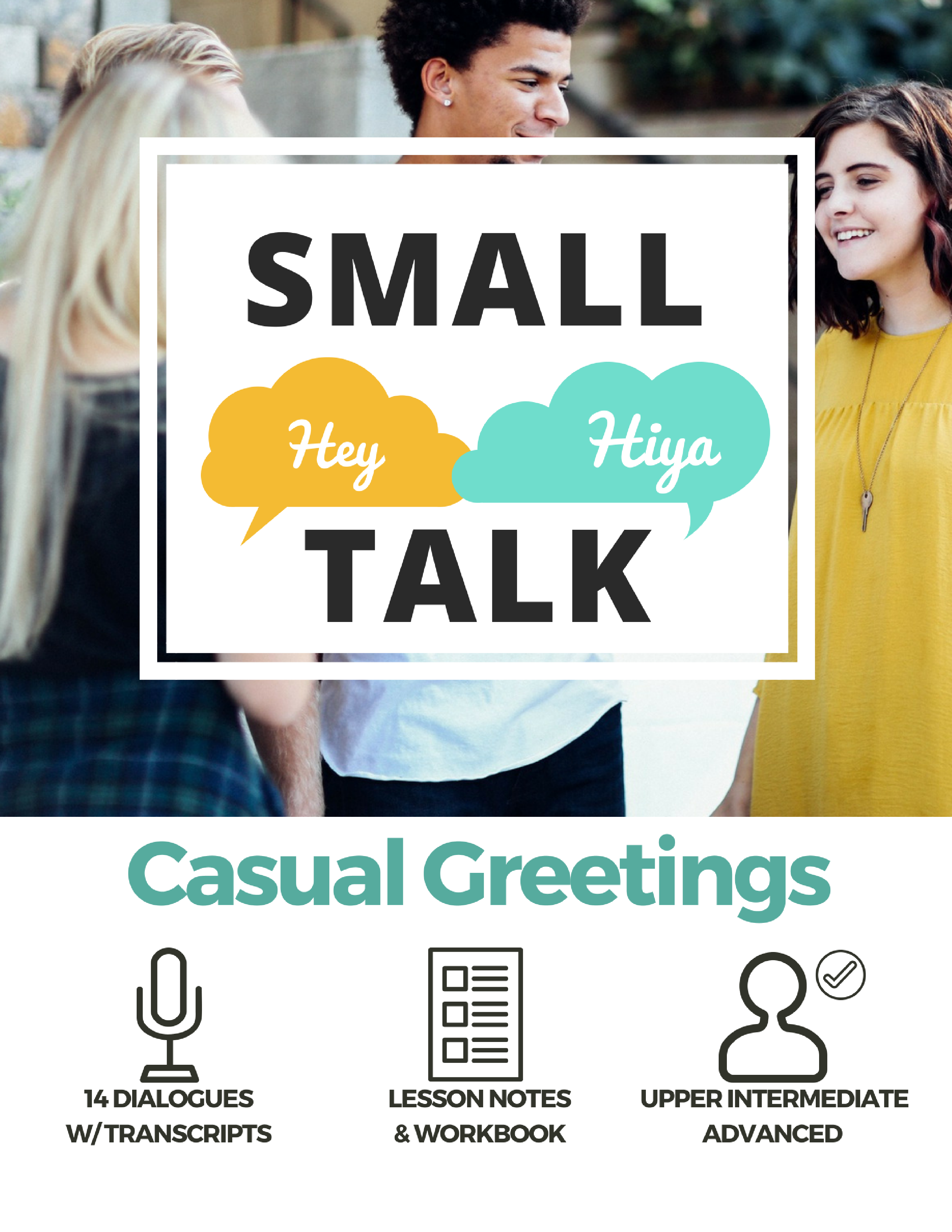English Small Talk Greetings with Dialogue, Listening and Speaking