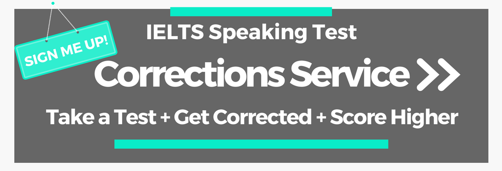 IELTS Speaking Test Practice Test 